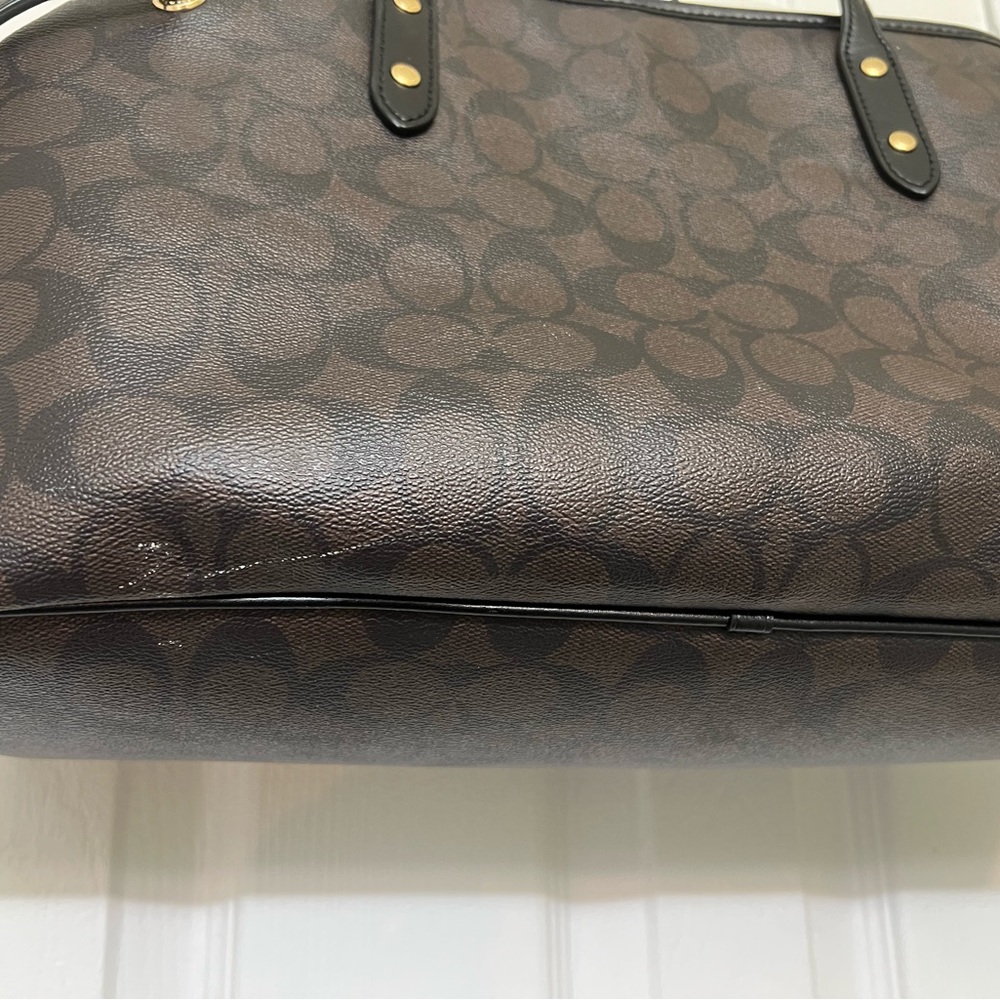 Coach brown shoulder bag - Picture 6 of 8